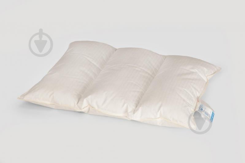 Подушка IGLEN трехкамерная 100% пух 50x70 см Белая (507011(3k)W)