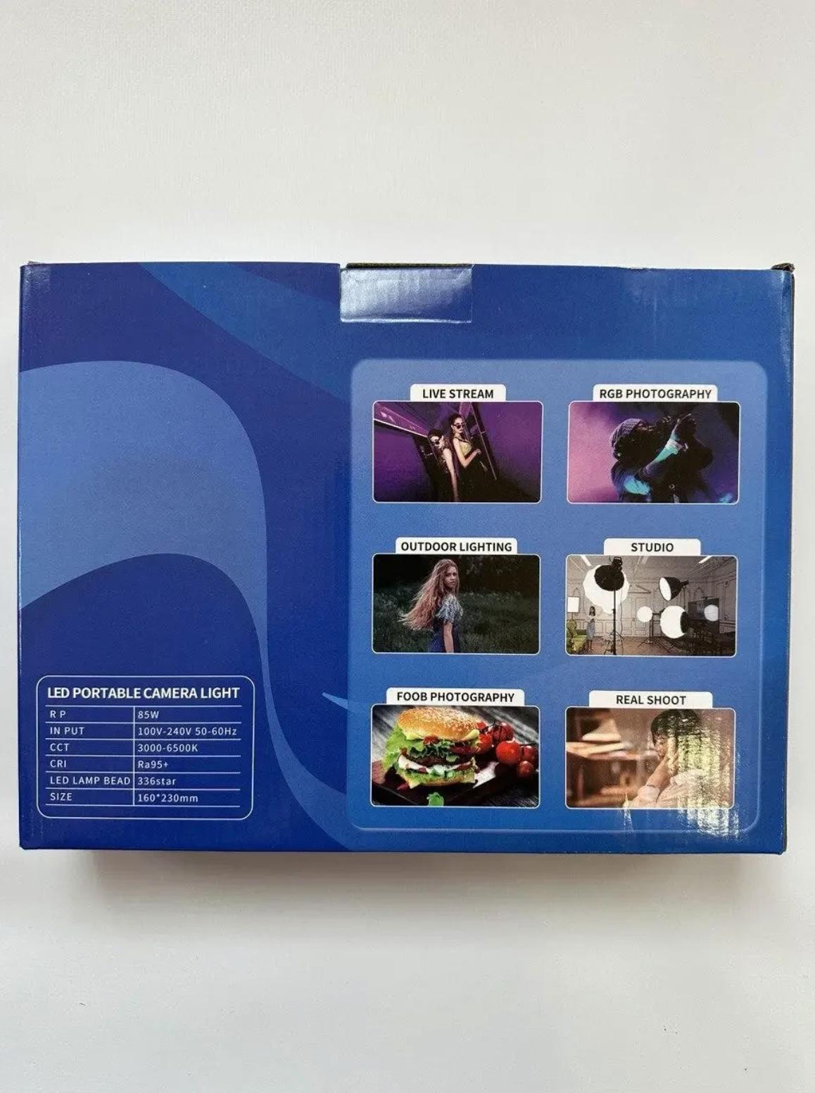 Світлодіодна панель Camera light RL-900 3000-6500K для відео та фото з пультом ДУ (22642664) - фото 7 Світлодіодна панель Camera light RL-900 3000-6500K для відео та фото з пультом ДУ (22642664) - фото 7