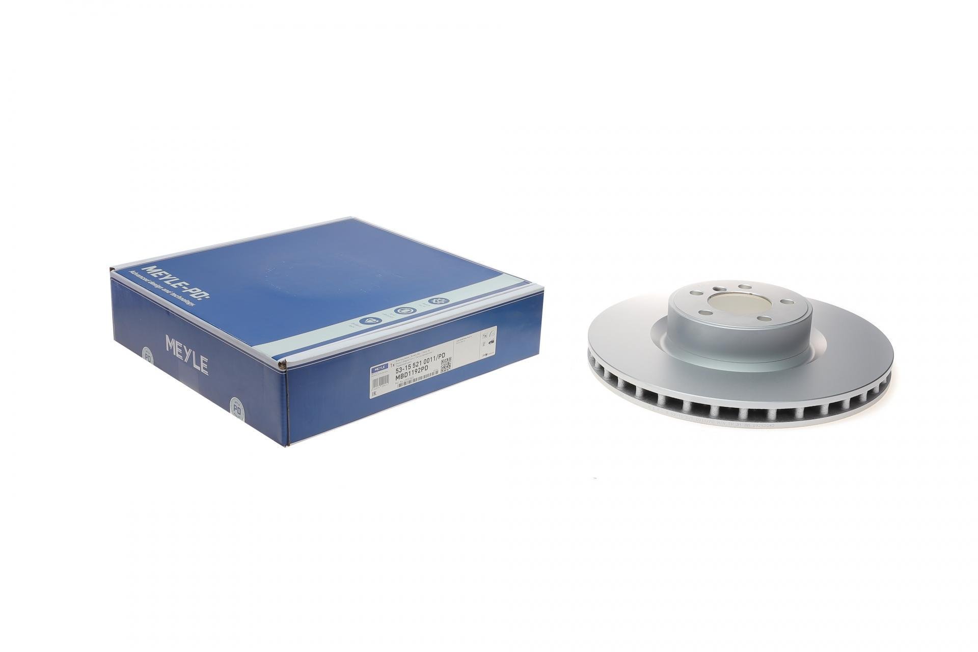 Тормозной диск передний MEYLE для Land Rover Range Rover 4.4D/5.0i 4x4 07-12 380x34 мм (53-15 521 0011/PD)