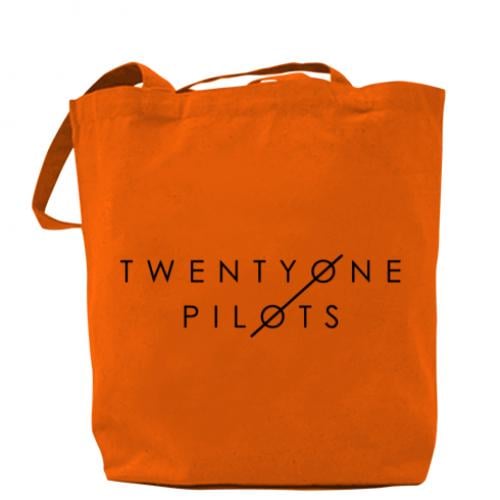 Шоппер Twenty One Pilots 37x41 см Оранжевый (336985-9-43404)