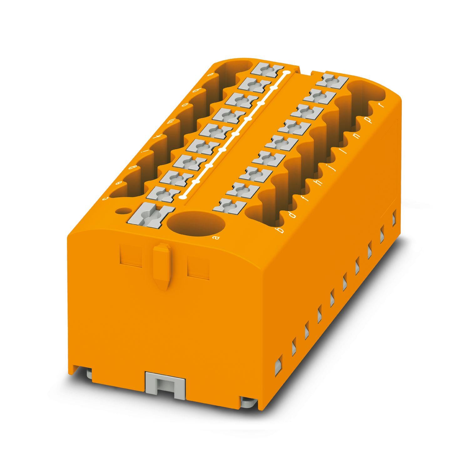 Розподільний блок Phoenix Contact PTFIX 6/18X2,5 OG 450В 24A Push-in Помаранчевий (3273392) Розподільний блок Phoenix Contact PTFIX 6/18X2,5 OG 450В 24A Push-in Помаранчевий (3273392)