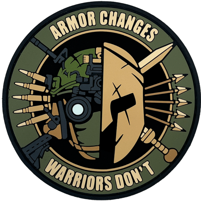 Патч ARMOR CHANGES Оливка (PATCH-0166)