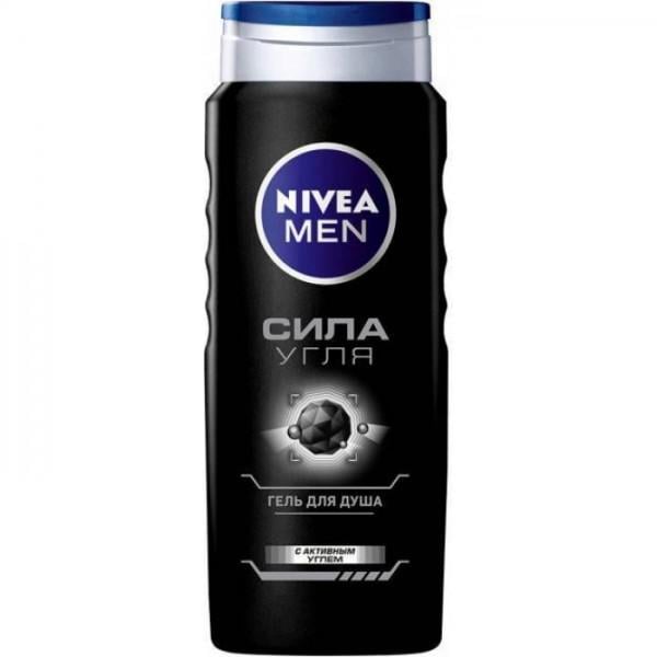 Гель для душа Nivea Men Сила угля 500 мл (123824)
