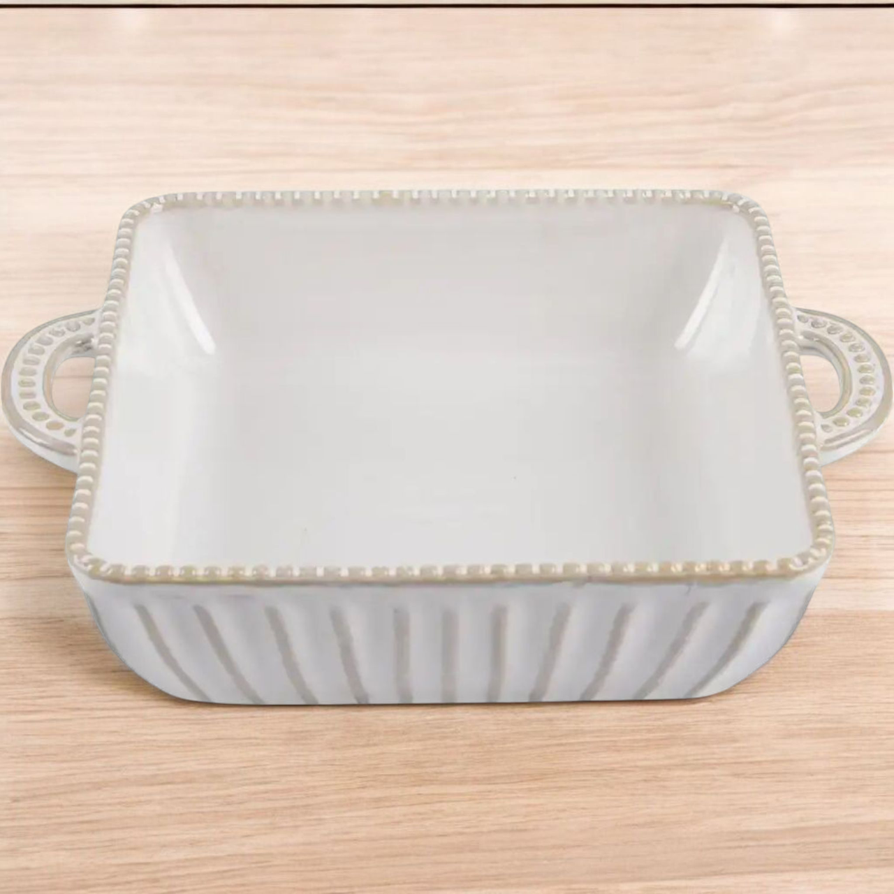 Форма для запекания Limited Edition Allegra Biege GJH011-31-2-129 квадратная с ручками 305x250x60 мм (2566680987) - фото 2 Форма для запекания Limited Edition Allegra Biege GJH011-31-2-129 квадратная с ручками 305x250x60 мм (2566680987) - фото 2