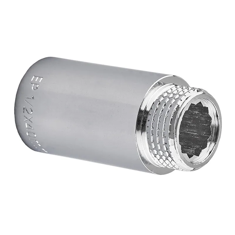 Удлинитель Europroduct EP.E040.CHR 1/2" x 40 мм MF латунь Хром (EP6126)