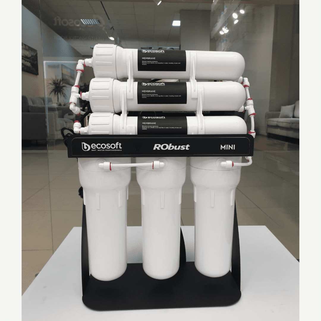 Фильтр обратного осмоса Ecosoft RObust MINI с 6 степенями очистки воды - фото 2