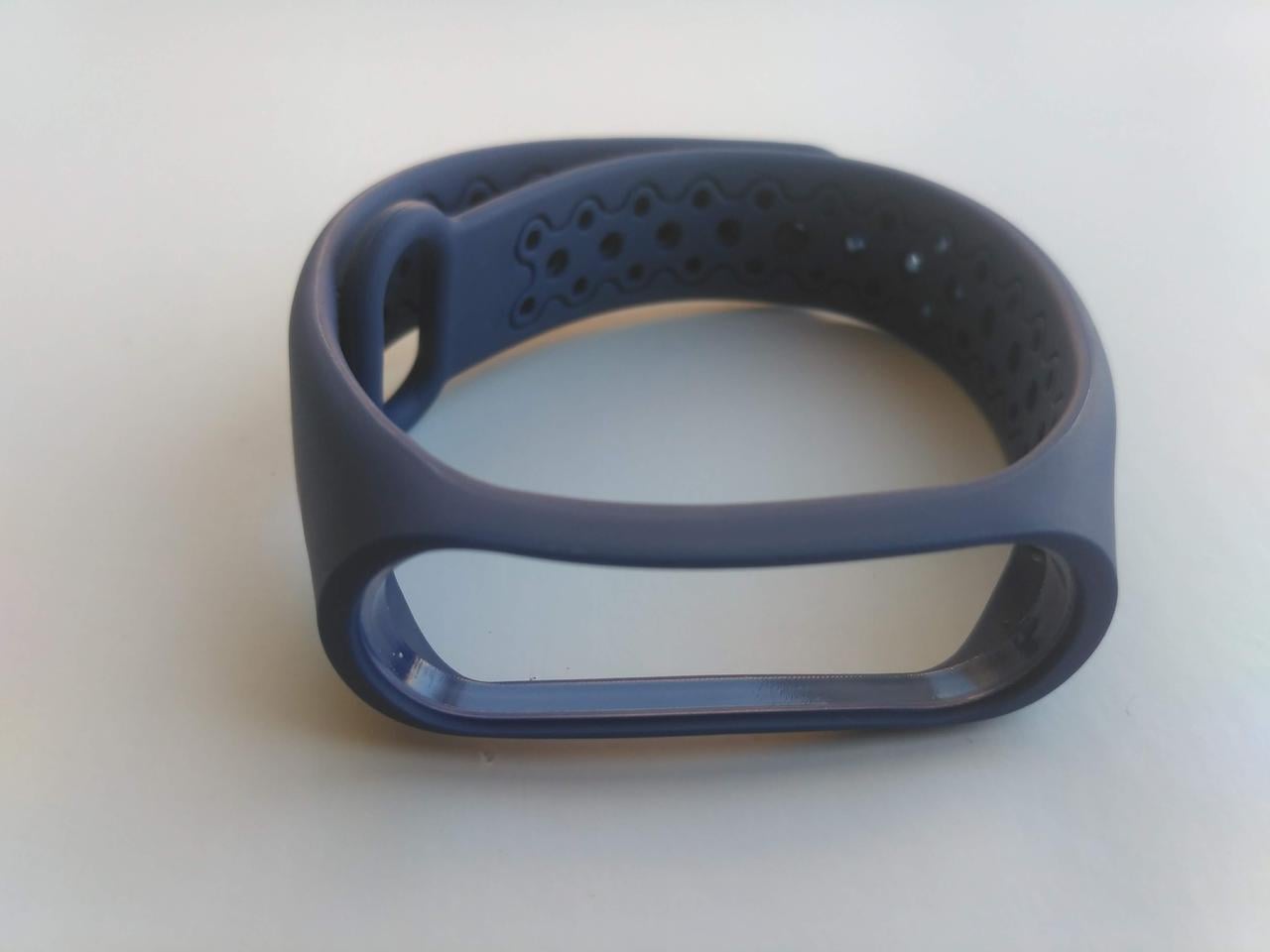 Ремінець для смарт-годинників Xiaomi Mi Band 4/3 MiJobs Sport Light силіконовий Синій (1703P)