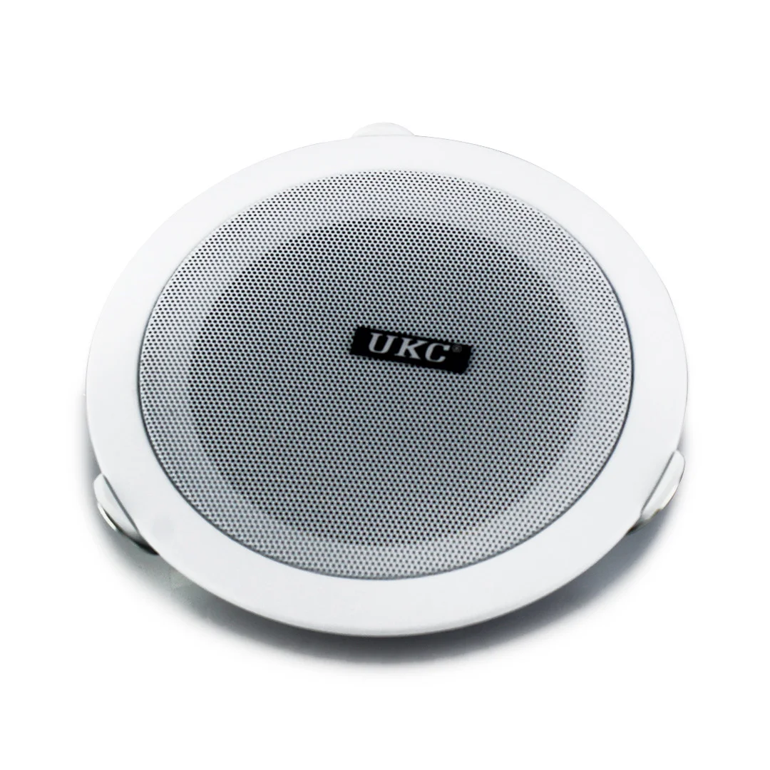 Динамики потолочные UKC CS 5500 180x60 мм 60-15000 Hz Белый