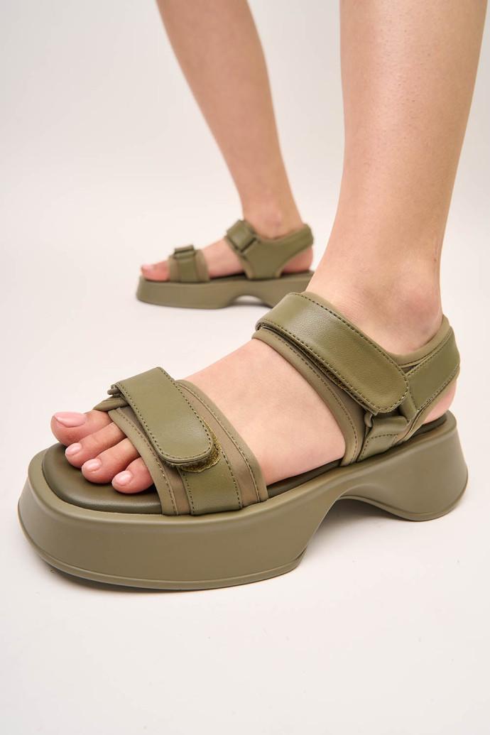 Босоножки женские LONZA 185122 р. 38 Коричневый (17405_38) - фото 3