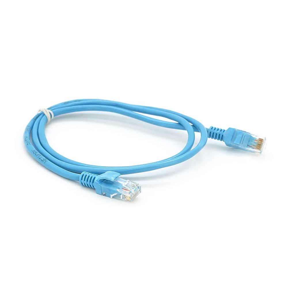 Патч-корд литий Ritar CCA UTP RJ45 Cat,5e 1 м Q1000 Синій