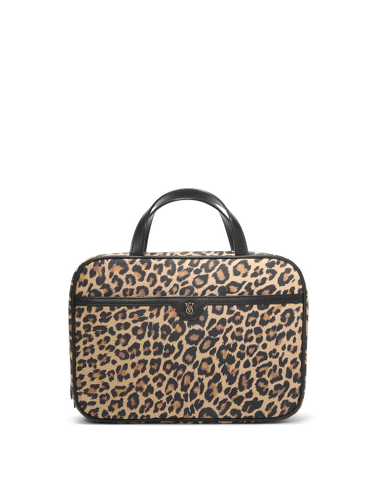 Косметичка кейс для подорожей Victoria's Secret Travel Toiletry Bag Леопардовий (23051850)