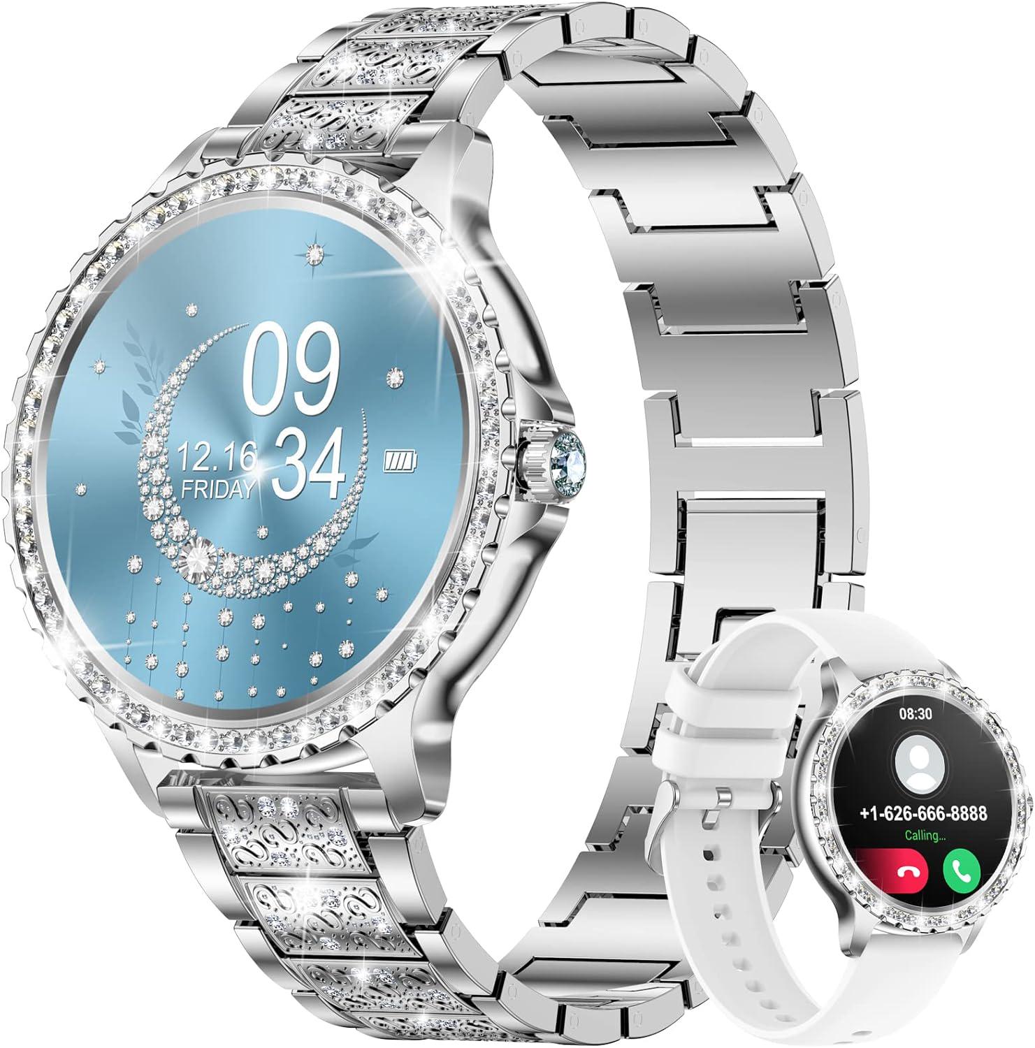 Смарт-годинник жіночі Smart Watch Android Bluetooth 5.0 BLE (2360407782)