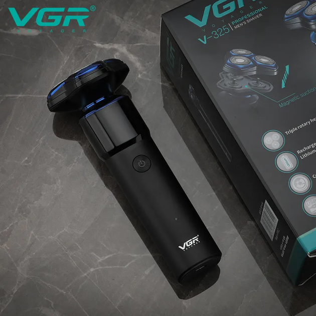 Электробритва VGR V-325 Black - фото 4