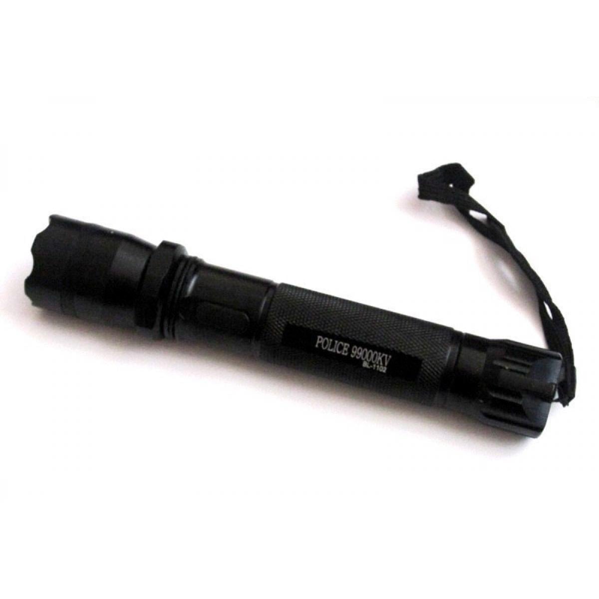 Фонарь тактический BL-1102 металлический ударопрочный корпус XPE 200000 кВ Black (BL-1102)