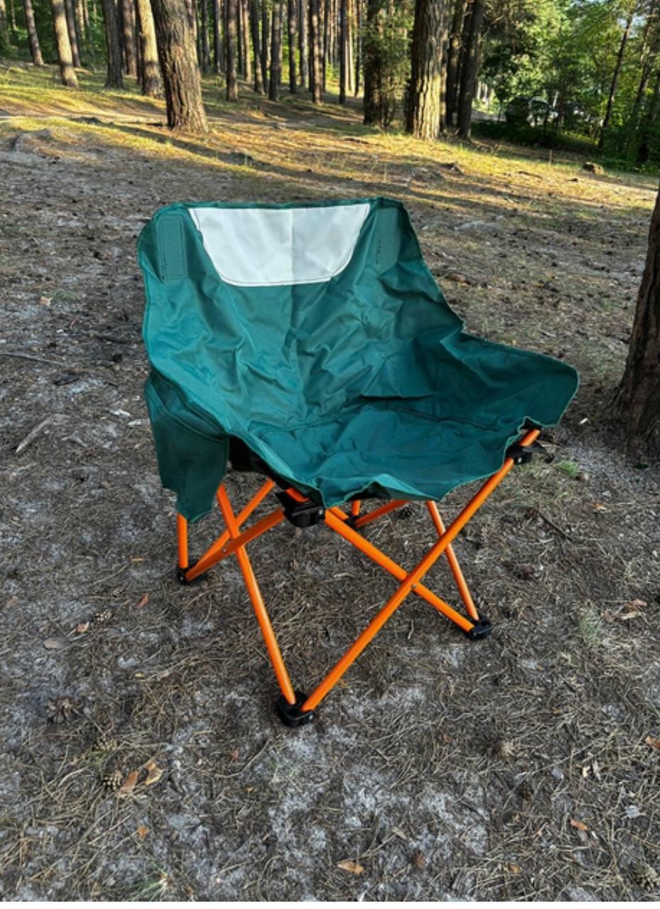 Крісло туристичне розкладне туристичне зі спинкою для риболовлі та відпочинку для кемпінгу та пікніка - фото 2 Крісло туристичне розкладне туристичне зі спинкою для риболовлі та відпочинку для кемпінгу та пікніка - фото 2