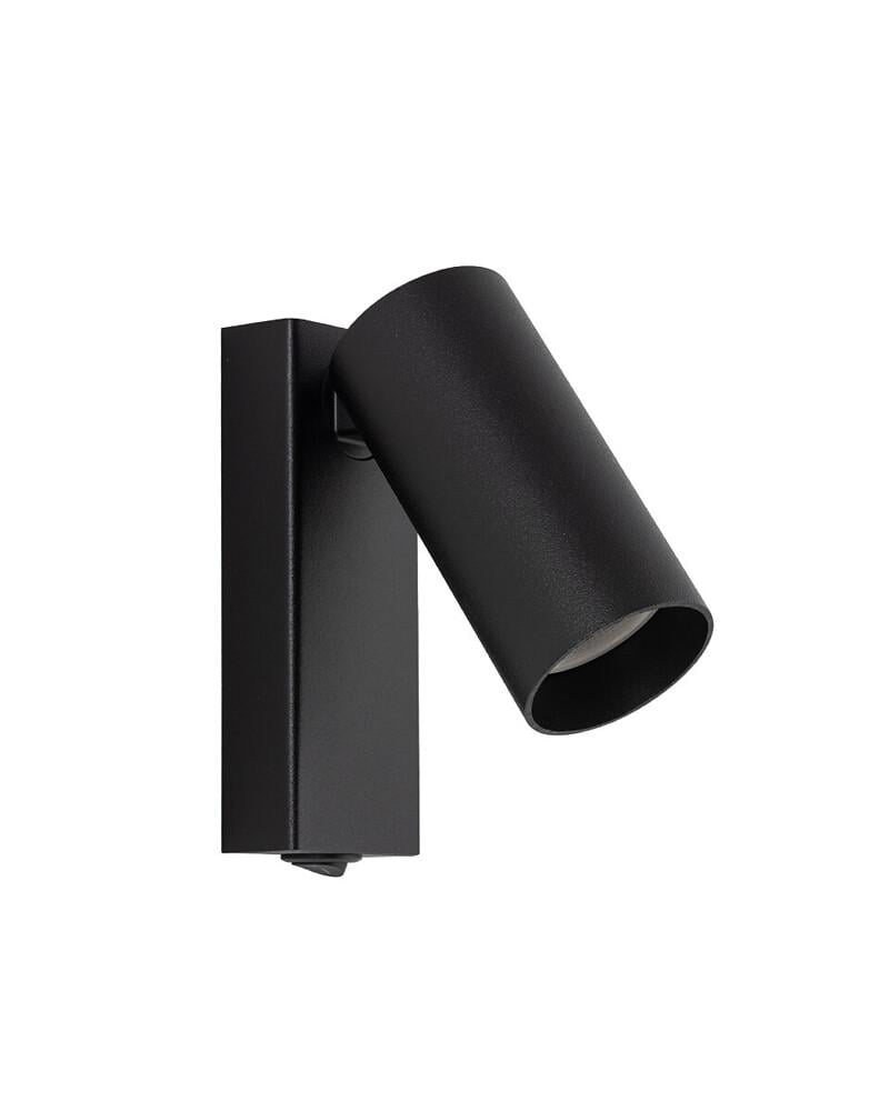 Бра настенное Nowodvorski 11763 Fourty GU10 1x10W IP20 Черный (26992912)