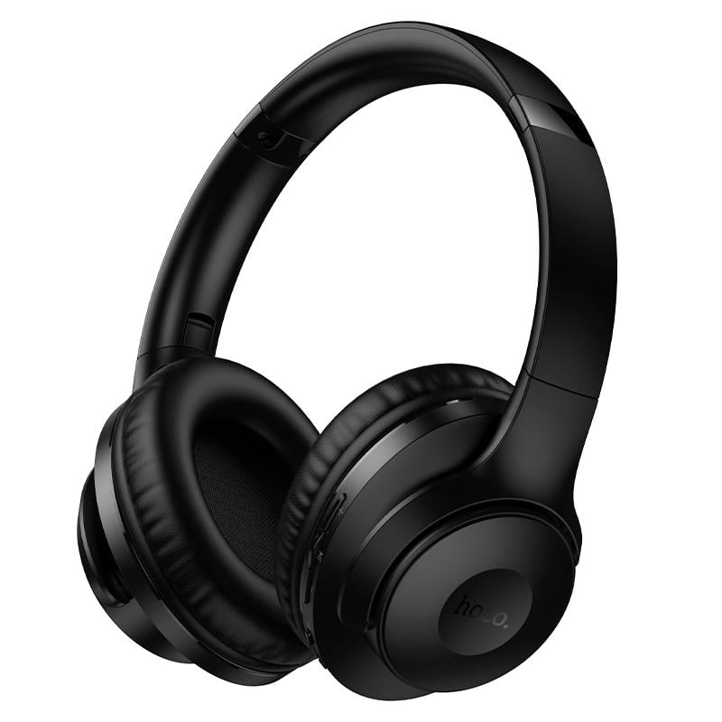 Навушники бездротові накладні Hoco W71 Cool sound BT headphones Black (6942007677240)
