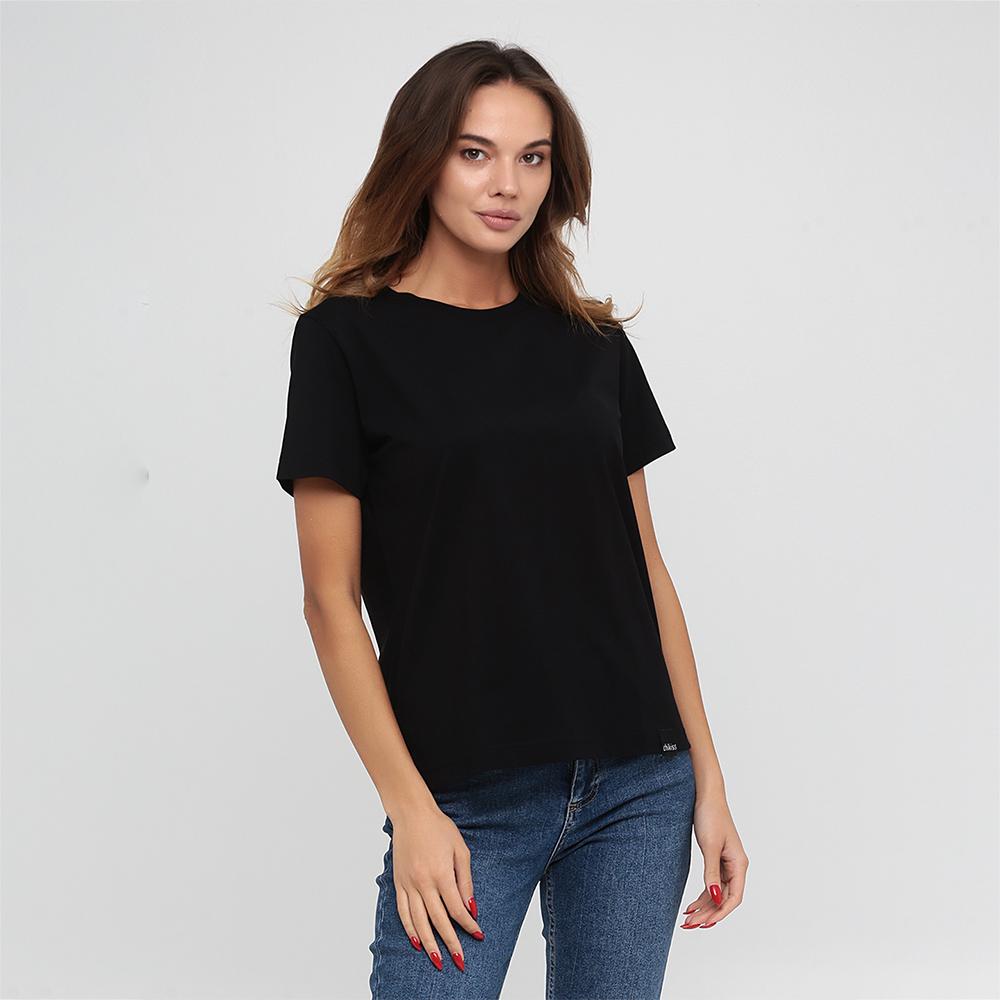 Футболка жіноча Chikiss L Чорний (CLV 001/004)