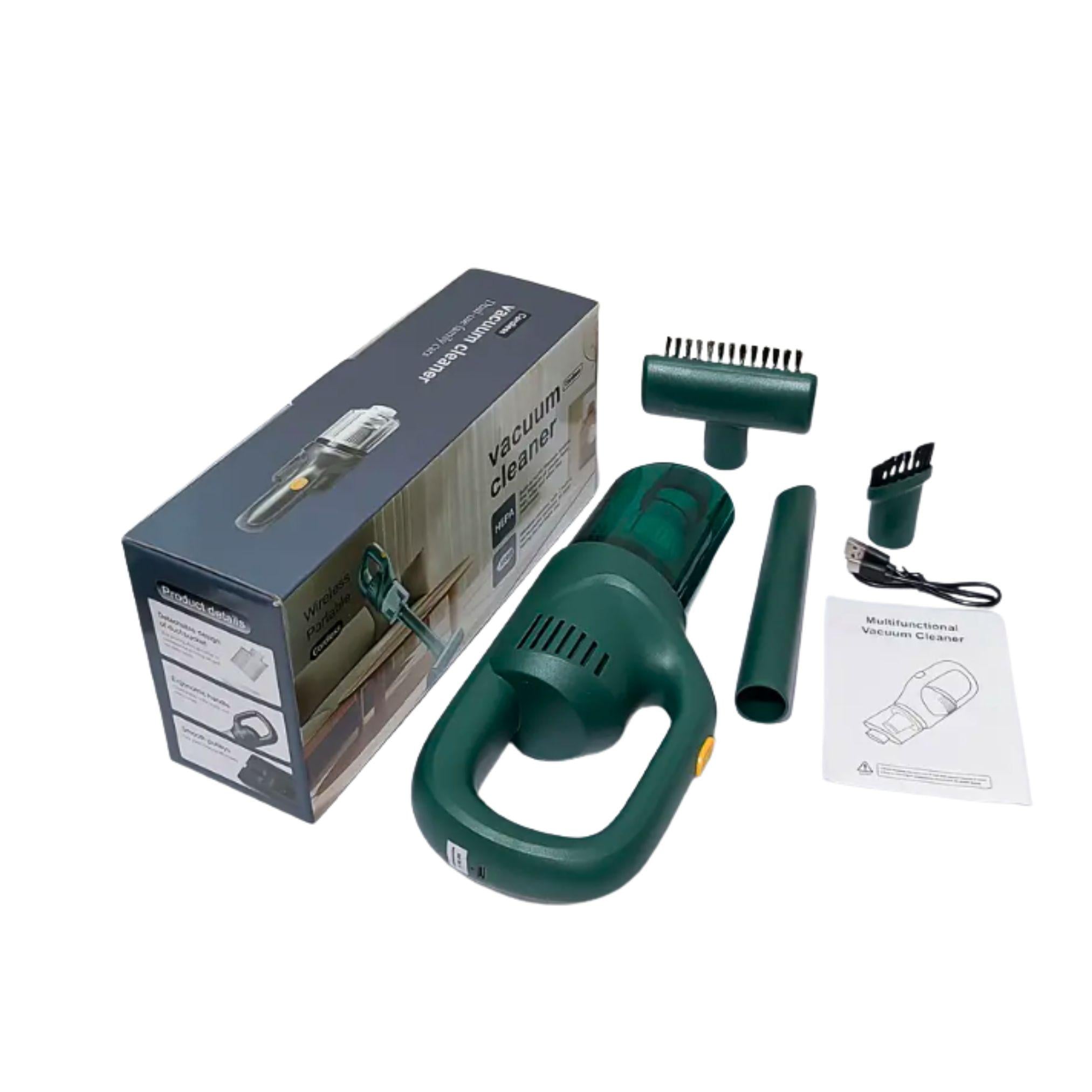 Автомобильный пылесос Зеленый (28095150)