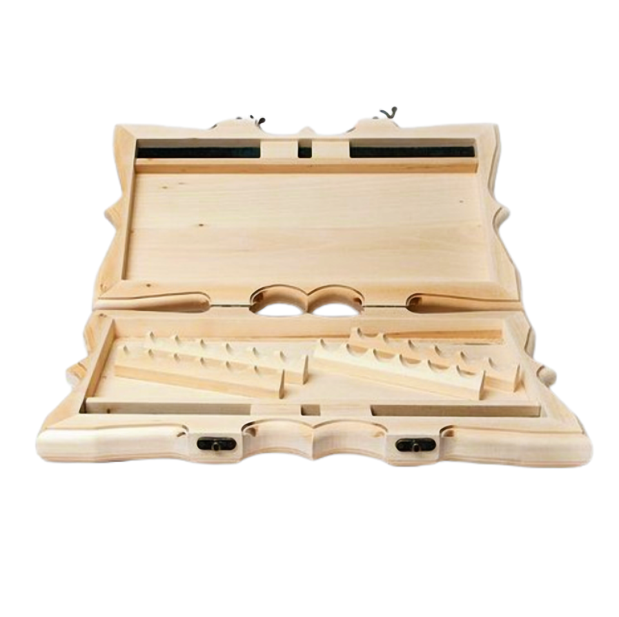 Заготовка нард фигурная из липы с подфишниками 70х35 мм (23917619) - фото 3