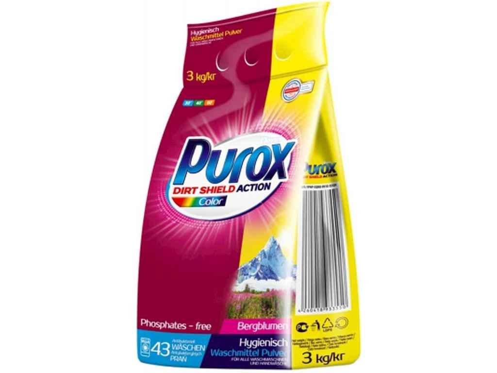 Пральний порошок PUROX автомат Color 3 кг (941514)