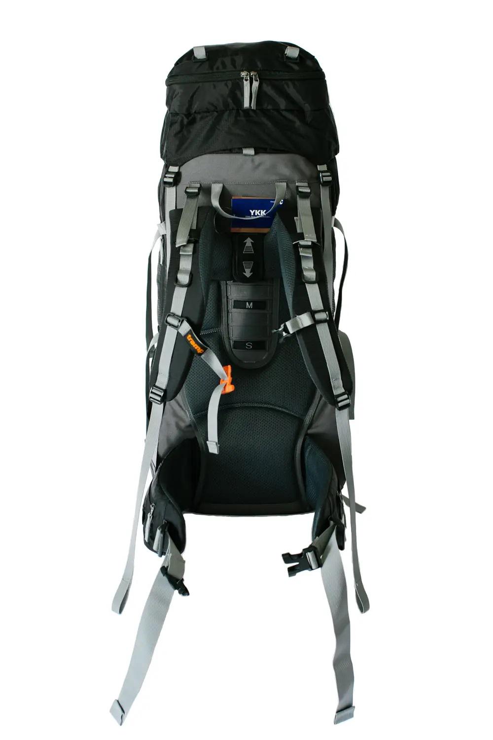 Рюкзак туристический Tramp Ragnar 75+10 л 80х35х26 см Черный (UTRP-044-black) - фото 3