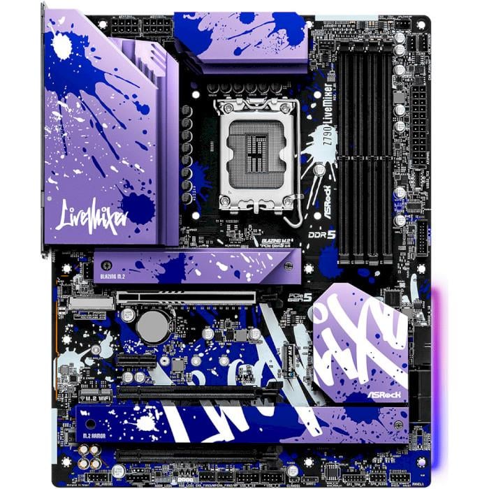 Материнская плата ASRock Z790 LIVEMIXER ATX Violet (30835789)