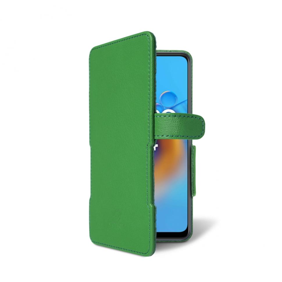 Чехол книжка Stenk Prime для OPPO A74 Зеленый (69111)