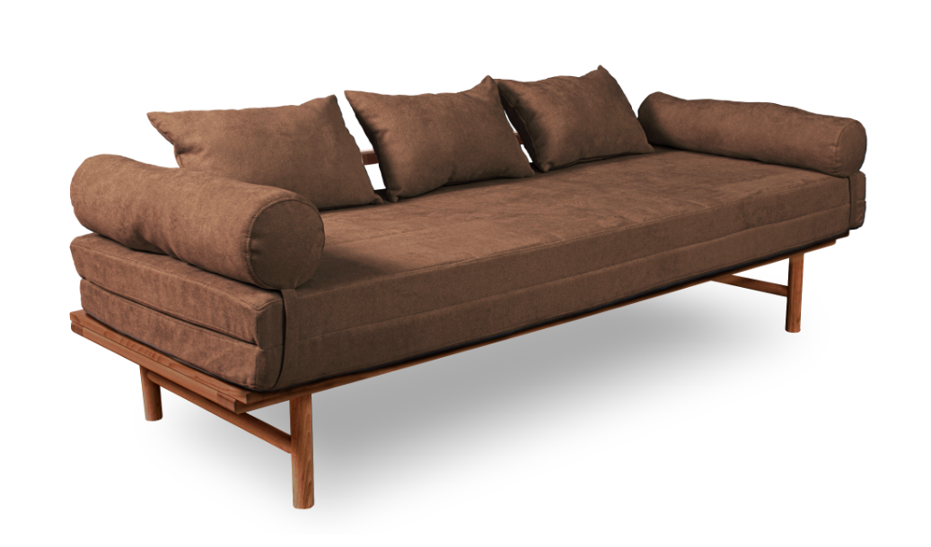 Диван раскладной Woodman Le MAR в гостиную Коричневый (21388)