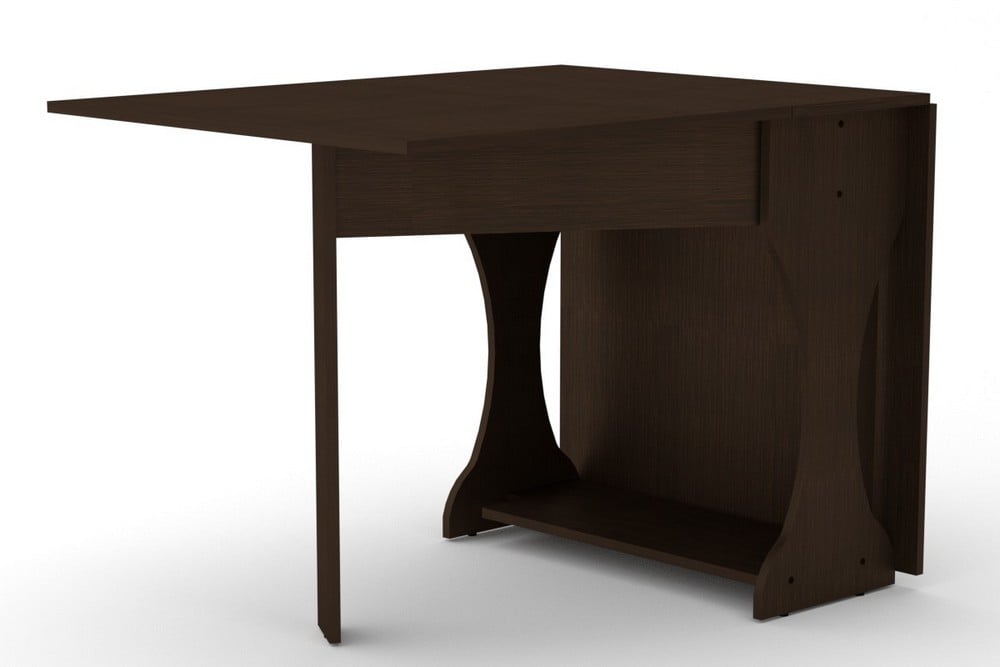 Стіл-книжка розкладний Компаніт-4 Венге (60c733e756ed397aa7104857) - фото 1 Стіл-книжка розкладний Компаніт-4 Венге (60c733e756ed397aa7104857) - фото 1