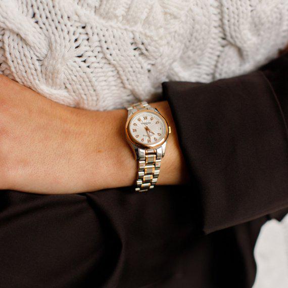 Наручные часы женские механические Carnival White со стальным корпусом Silver (99-96-8709) - фото 6 Наручные часы женские механические Carnival White со стальным корпусом Silver (99-96-8709) - фото 6