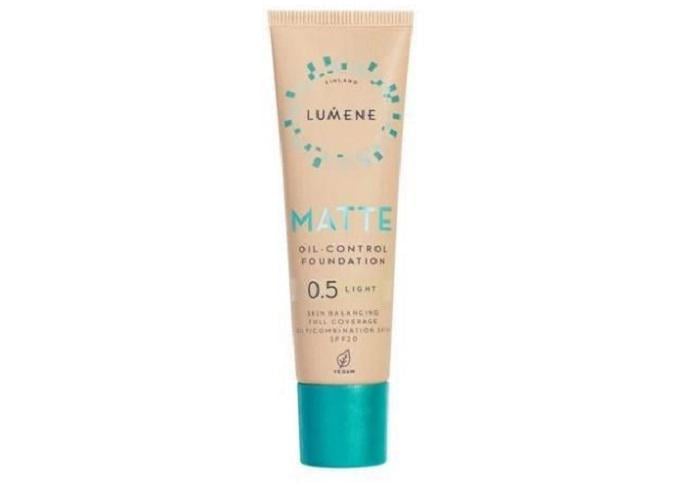 Тональна основа матуюча Lumene Matte Oil-control Foundation SPF 20 0.5 Light 30 мл (2483379305)