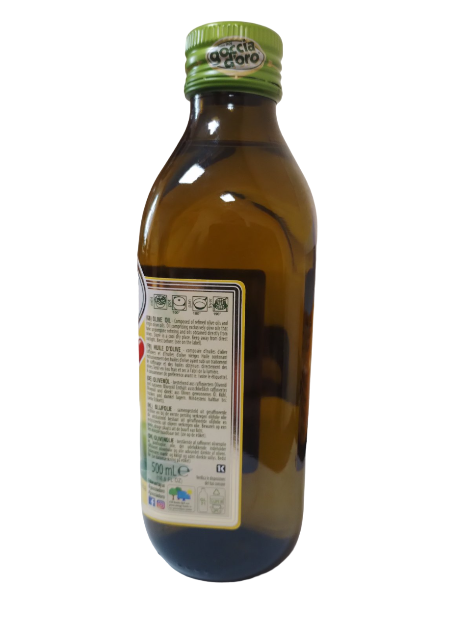 Оливковое масло ТМ GOCCIA D'ORO Италия смесь Extra Virgin и рафинированного масла 1 л (26728892) - фото 2 Оливковое масло ТМ GOCCIA D'ORO Италия смесь Extra Virgin и рафинированного масла 1 л (26728892) - фото 2