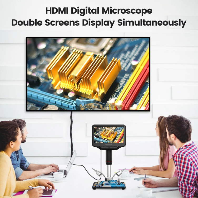 Микроскоп цифровой Andonstar AD407PRO 270X HDMI (19563736) - фото 4