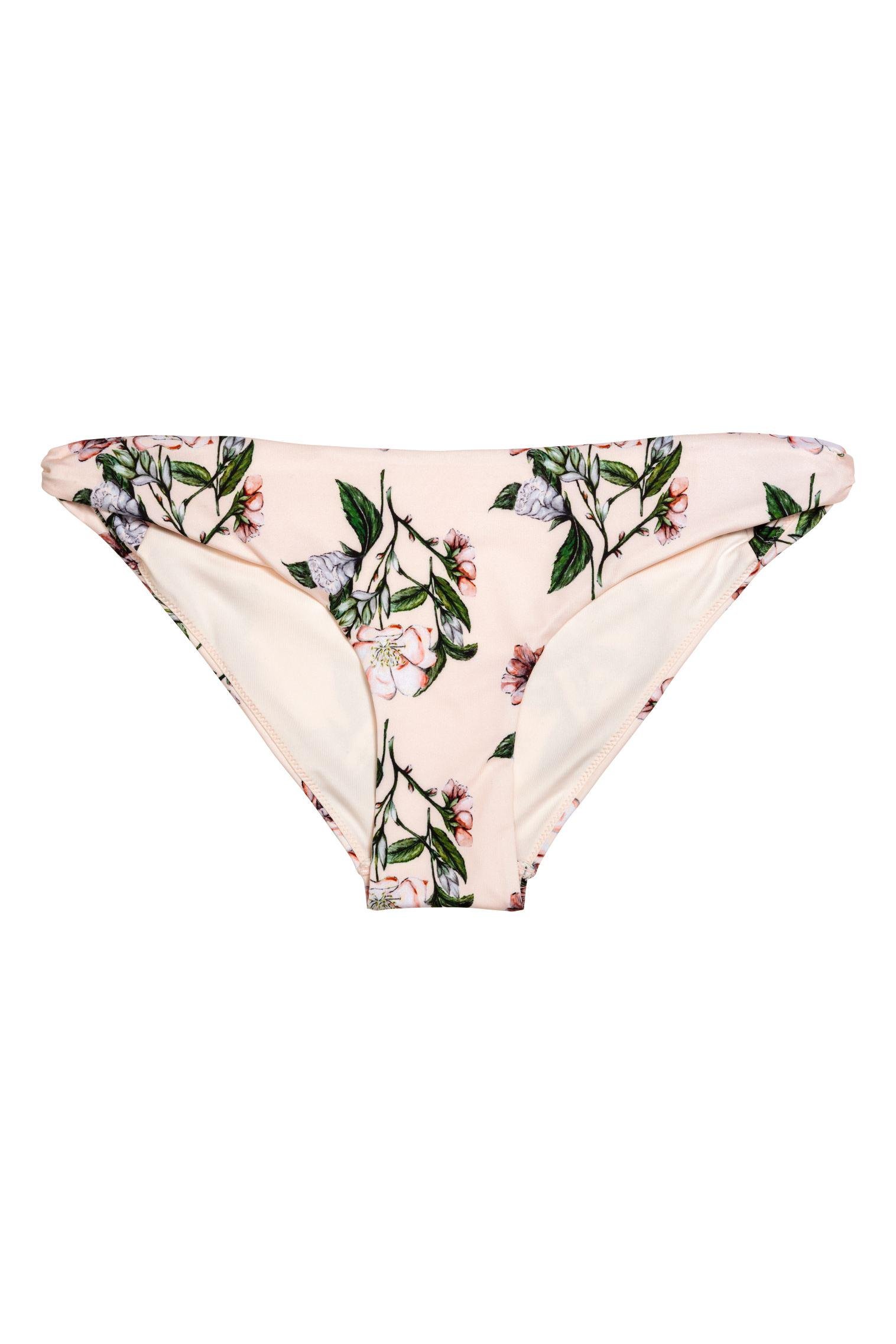 Трусики купальные H&M Цветы р. 32 Светло-розовый (712354768)