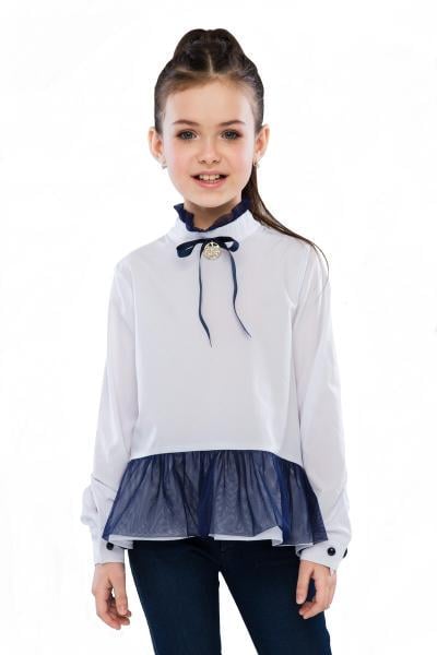 Блуза для девочки Глейдис 116 см Белый (А00012545)