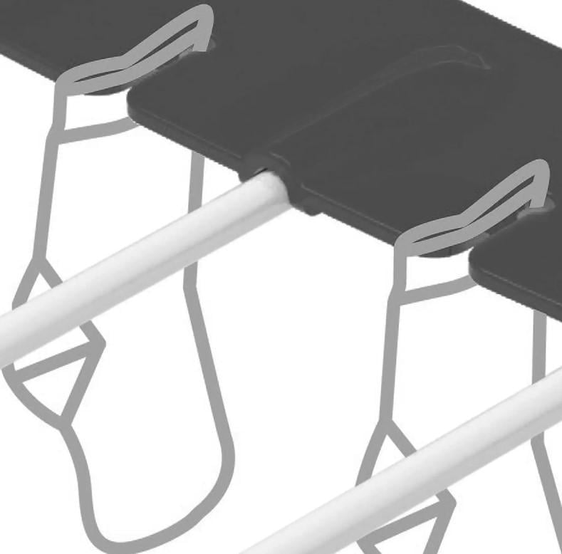 Сушилка для белья напольная Casa Si Orion Full 20 м White (DAS302398) - фото 7 Сушилка для белья напольная Casa Si Orion Full 20 м White (DAS302398) - фото 7