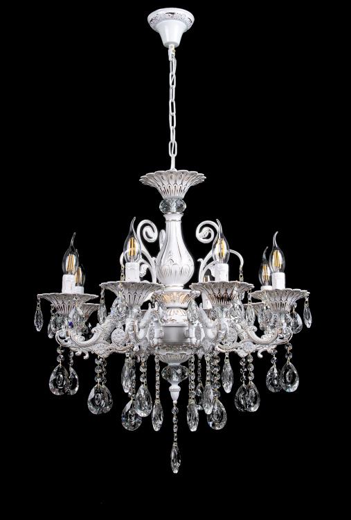 Люстра свеча Ray L2277/8 FGW (IR007035)