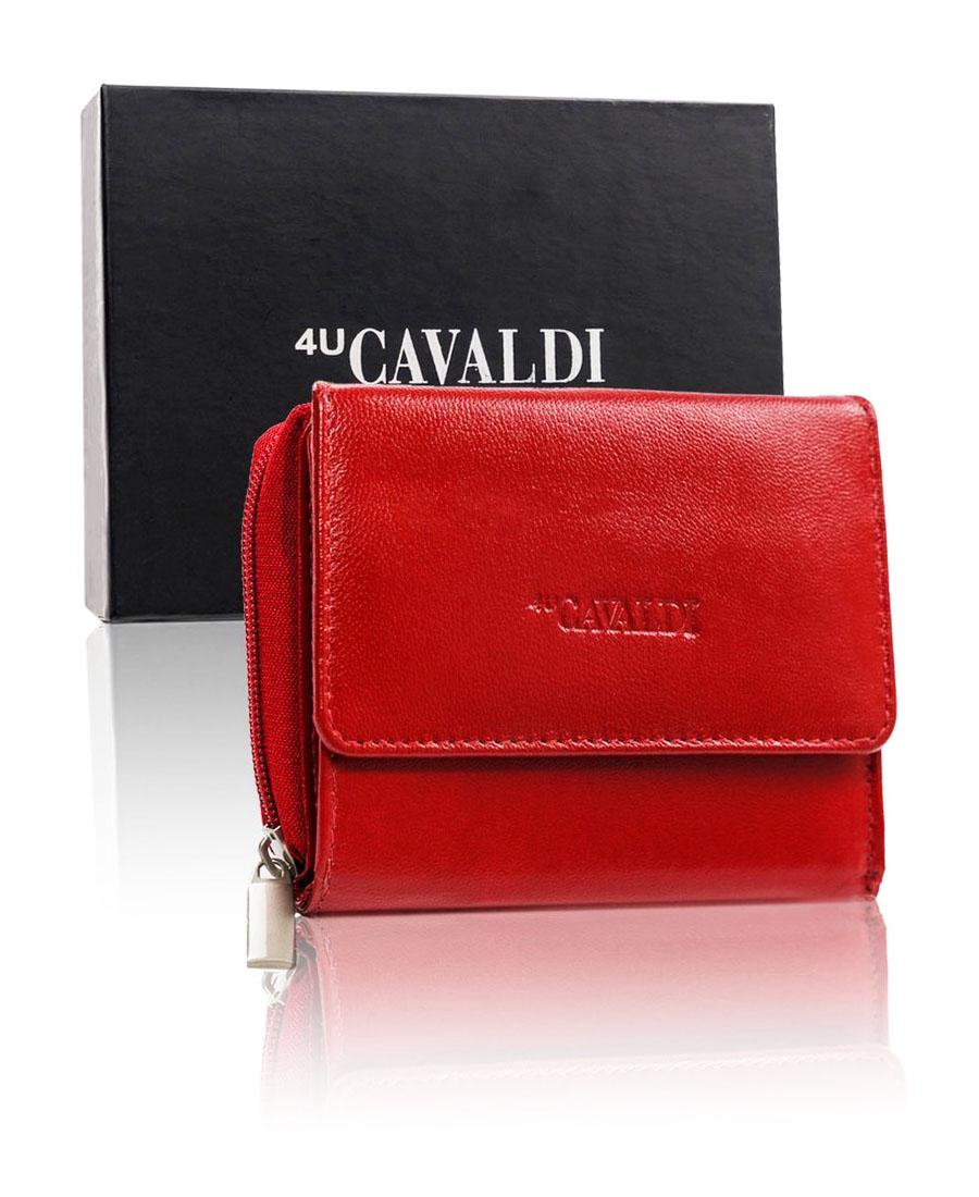 Кошелек женский кожаный 4U CAVALDI RD-DB-09-GCL-7191 Красный