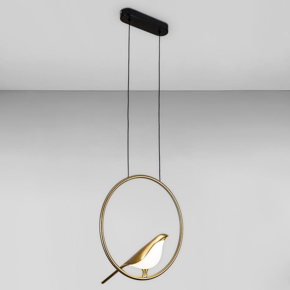 Люстра подвесная светодиодная Light House LS-18618-1 BRZ Led 6 W 2700 К Бронзовый 