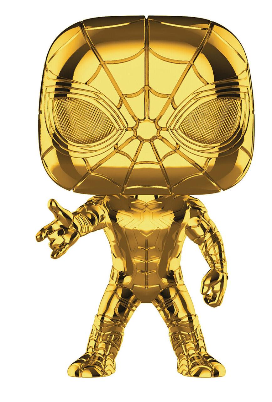 Фигурка Funko Pop Marvel Studios Iron Spider Chrome 10 см (MS IS 440)