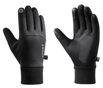Перчатки зимние сенсорные мужские спортивные водонепроницаемые флисовые XL (YD109)