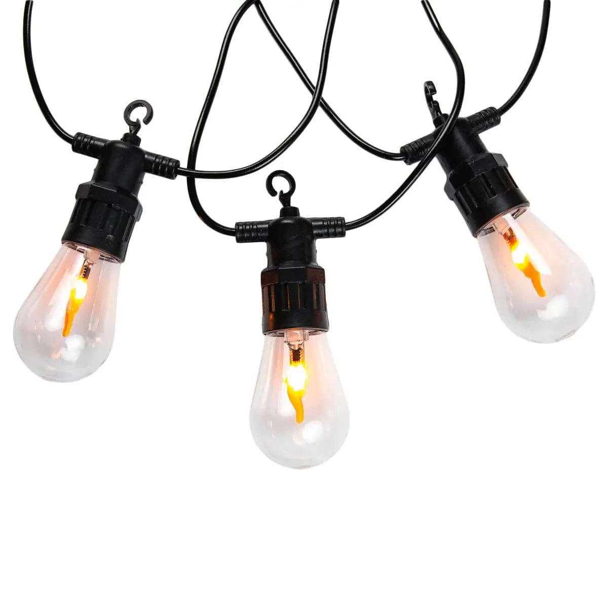 Гирлянда уличная Ретро А60 10 LED лампочек 5 м (4855) - фото 1 Гирлянда уличная Ретро А60 10 LED лампочек 5 м (4855) - фото 1