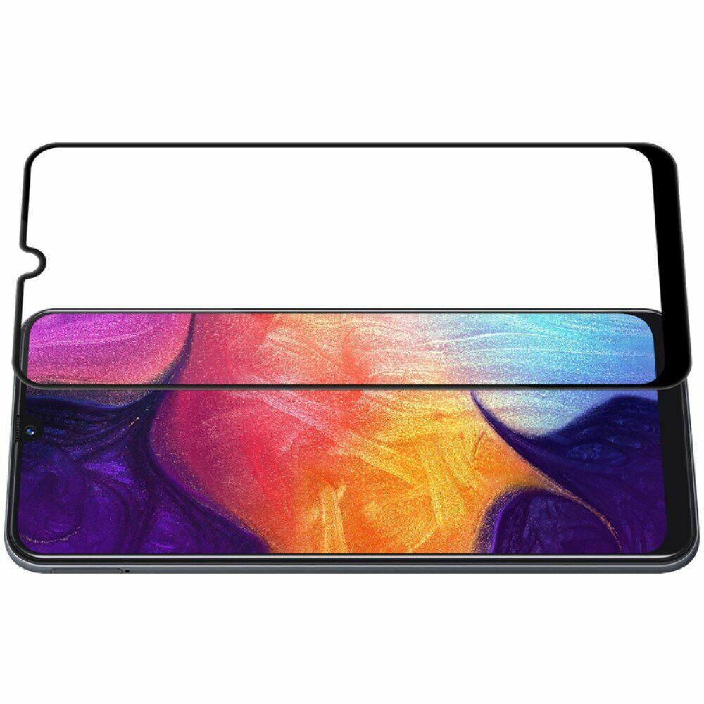 Защитное стекло Nillkin Amazing CP+ PRO Full Glue для Samsung Galaxy A30s (2019) A307 0,33 мм Black - фото 5