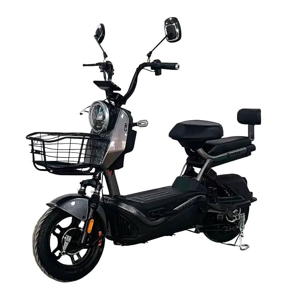 Электроскутер двухместный Crosser CR Серый