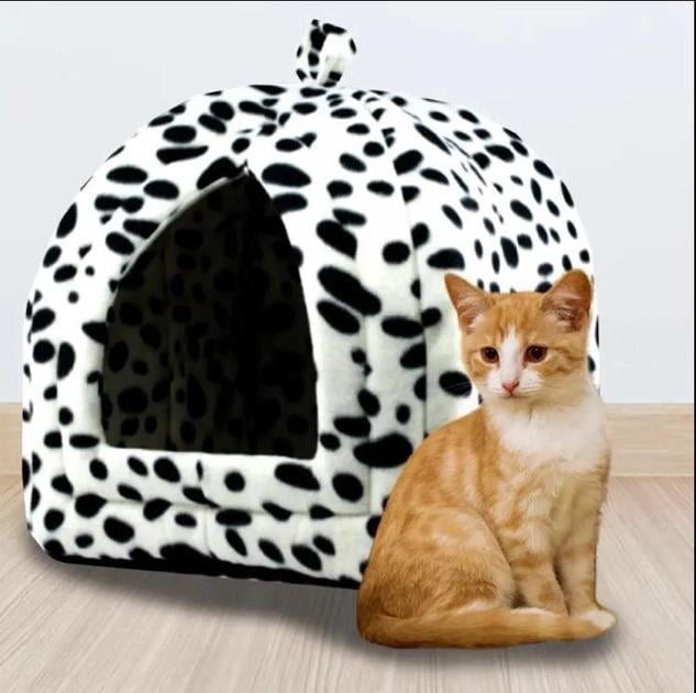 Домик мягкий для собак и кошек Pet Hut White - фото 5