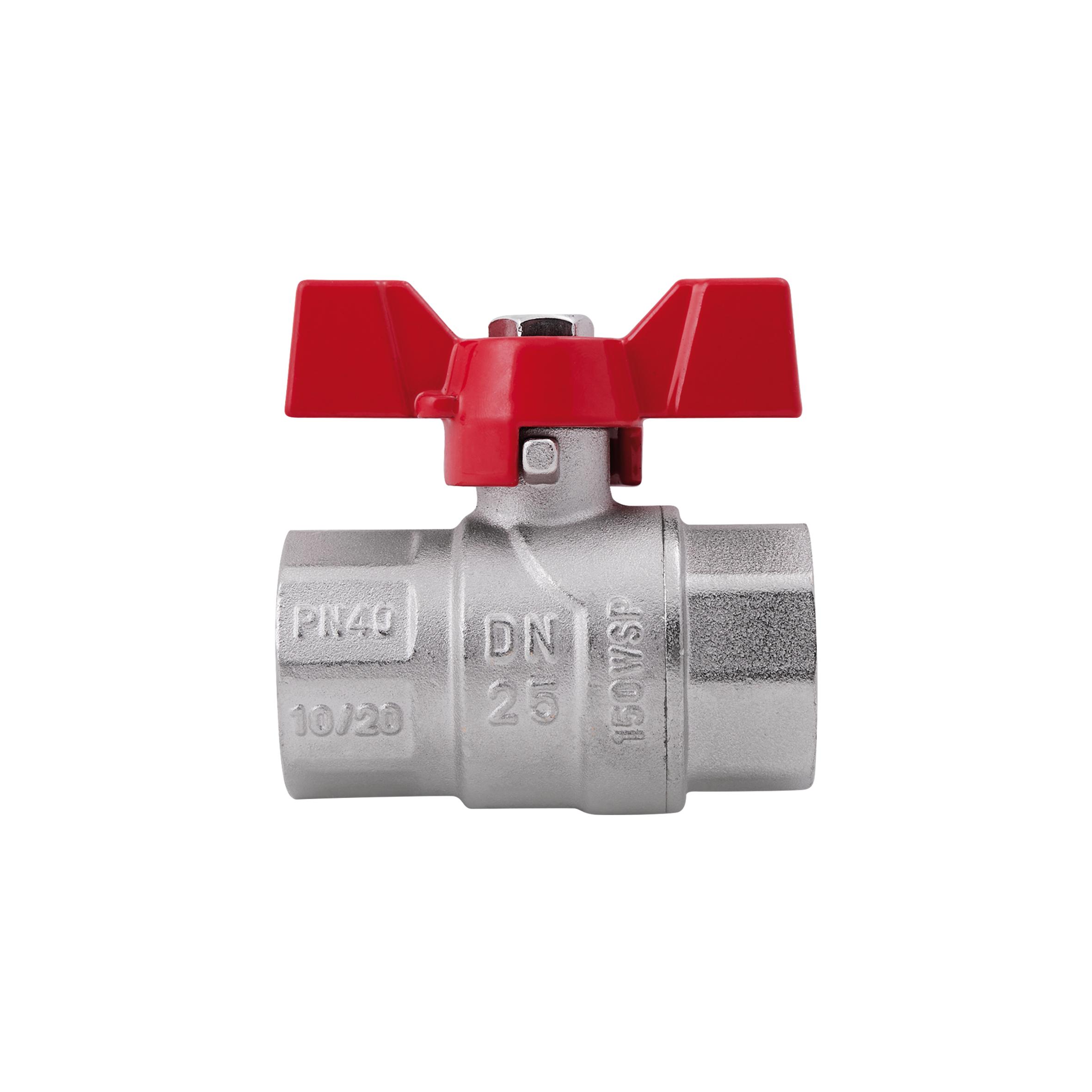 Кран кульовий SD Forte SF602W25 1" ВР для води Метелик (SD00010559) - фото 3 Кран кульовий SD Forte SF602W25 1" ВР для води Метелик (SD00010559) - фото 3