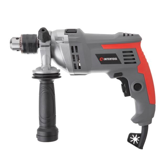 Дриль ударний 950 Вт 0-2800 об/хв 1,5-13 мм реверс металевий корпус редуктора (DT-0121)