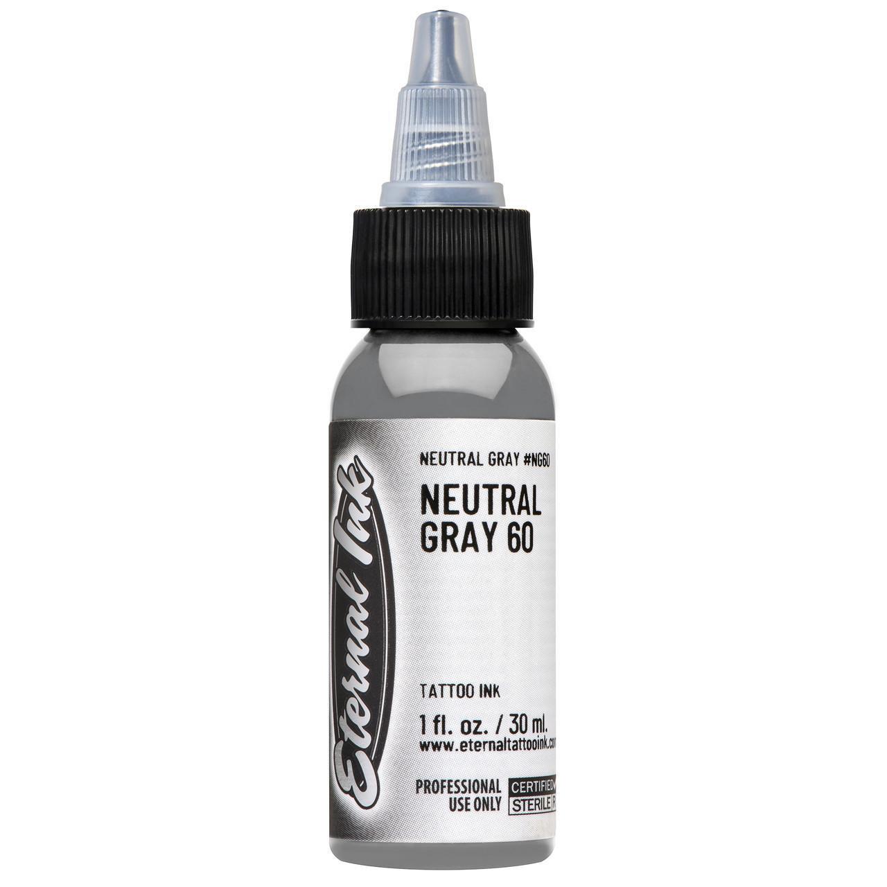 Тату фарба Eternal Neutral Gray Ink Neutral Gray 60 30 мл