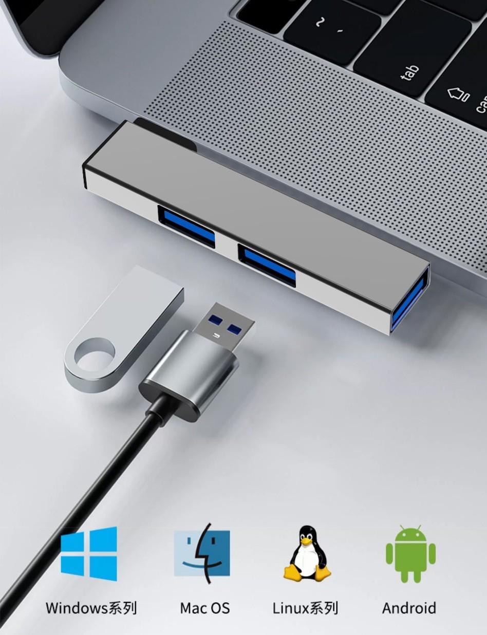 Адаптер USB для MacBook Bodasan Grey (V050728) - фото 2